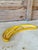 Vintage Hand Painted Papier-Mâché Banana Serving Tray, Made in Mexico For Sale - Image 9 of 12