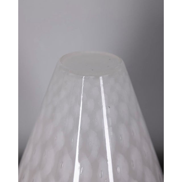 Vintage Italian Murano Glass Table Lamp, 1970s For Sale - Image 4 of 9