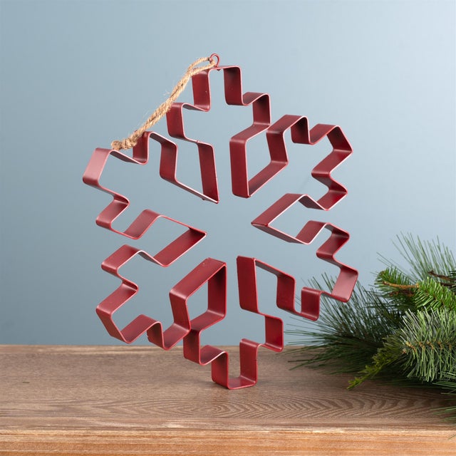 Kenneth Ludwig Chicago Snowflake Cookie Cutter Ornament (Set of 4) For Sale - Image 4 of 5