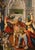 Workshop of Maarten De Vos, Christ Expelled from the Temple of Jerusalem, 1600, Oil on Canvas For Sale - Image 3 of 14
