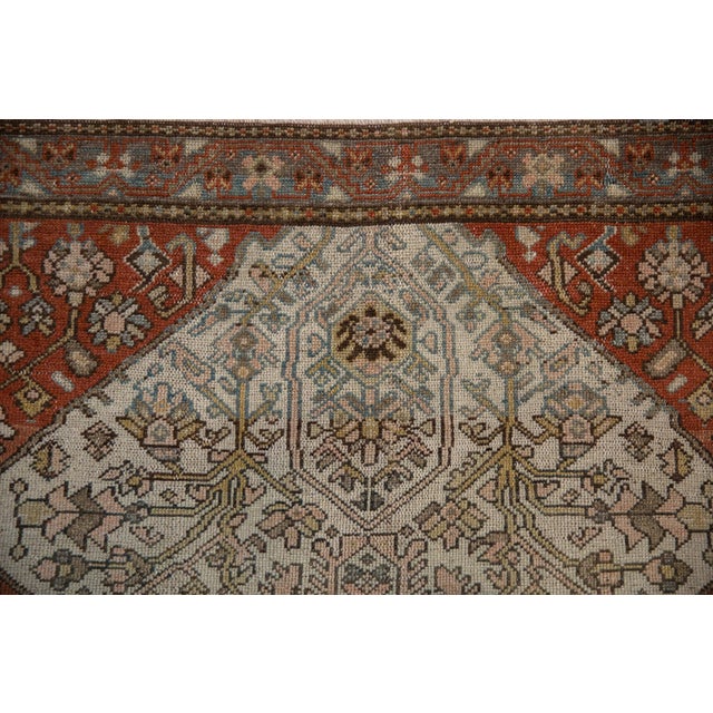 Old New House Antique Fine Distressed Malayer Rug - 3'11" x 6'2" For Sale - Image 4 of 11