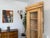 Corner Display Cabinet in Natural Wood and Softwood For Sale - Image 5 of 11