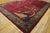 Extraordinary Display of the Chinese-Ness in a Red-Raspebery Background Color Antique Art Deco Rug For Sale - Image 12 of 12
