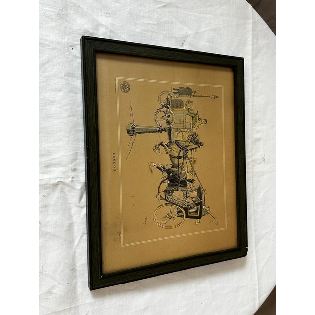 René Vincent, Berliet Illustration, London, 1907, Print on Paper For Sale - Image 3 of 10