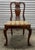 Late 20th Century Solid Mahogany Traditional Style Splat Back Dining Side Chair For Sale - Image 4 of 10