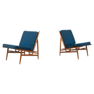 Set of Mid-Century Modern Armchairs by Isa, Italy, 1960s