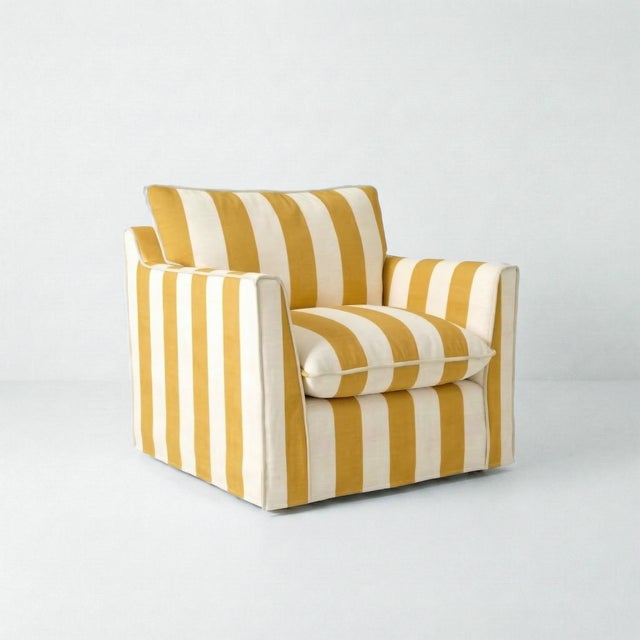 A joyous beautiful armchair made by hand in the USA using natural materials with a large dollop of comfort. 'Tradition...