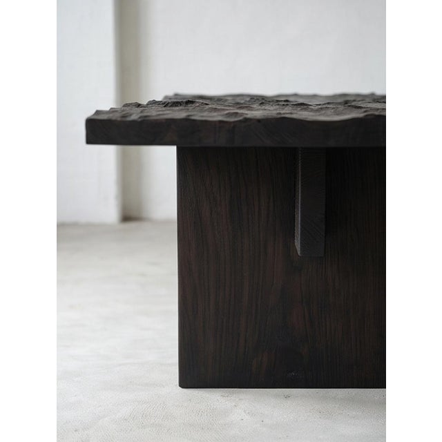 Wood Banc (Sea) Sampling Bench from Marc Geneix For Sale - Image 7 of 9