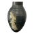 Unsigned Mid-Century Studio Pottery Vase With Drip Glaze For Sale