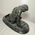 Antique 1800's Hand Carved Green Serpentine Marble the Dying Gaul Sculpture For Sale - Image 11 of 18