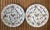 Mid Century Jingdezhen Zhongguo Butterfly Dinner Plates- a - a Pair For Sale - Image 9 of 9