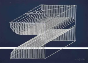 Composition, Late 20th-Century, Lithograph