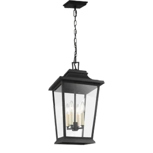 Sean Lavin by Visual Comfort Studio Warren Hanging Lantern, Textured Black