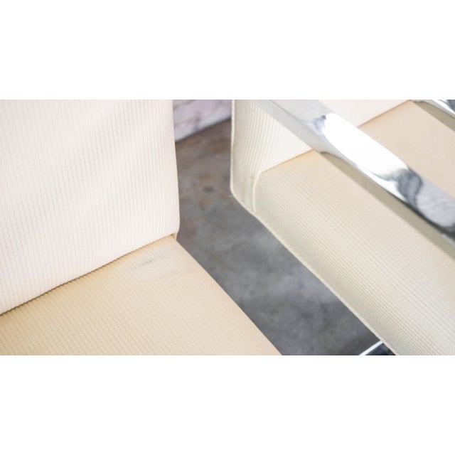 Vintage Mies Van Der Rohe Attr. Brno Flat Bar Armchairs (Only 2 Left) For Sale - Image 12 of 12
