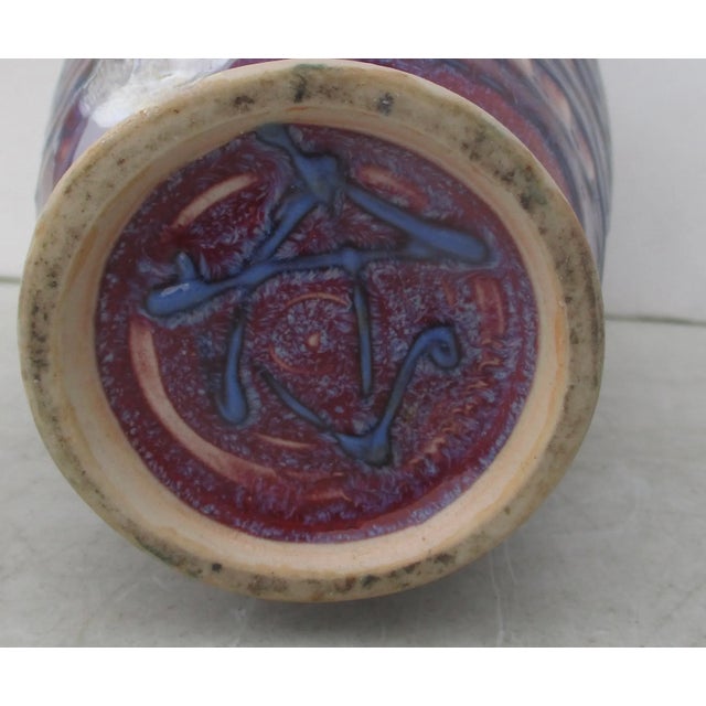 Studio Flambe Glaze Vase For Sale In New York - Image 6 of 9