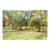 The Green Park Impressionist Oil Painting by Caroline Gray For Sale