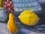 1980s 1980s G. Ragen Large Original Floral Still Life Painting Signed – 48x36 For Sale - Image 5 of 11