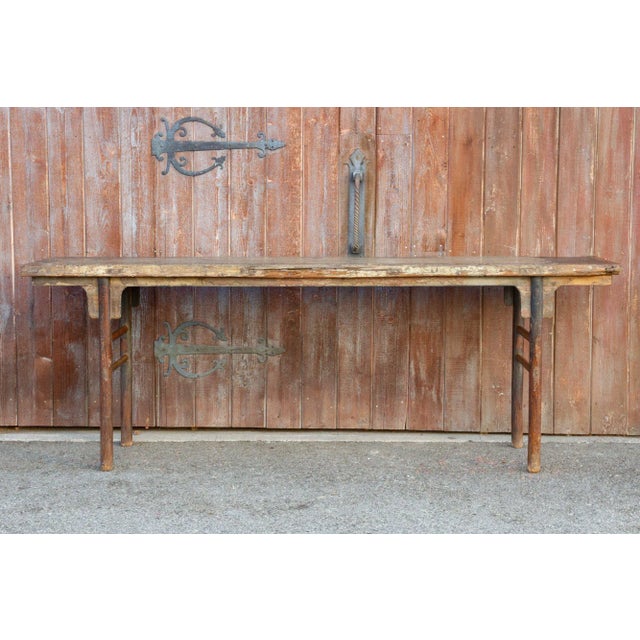 18th Century Chinese Long Altar Table For Sale - Image 10 of 10