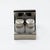 Pitagora Crystal Cruet Set by Carlo Mazzeri for Alfra Alessi, Italy, 1960s, Set of 4 For Sale - Image 4 of 12