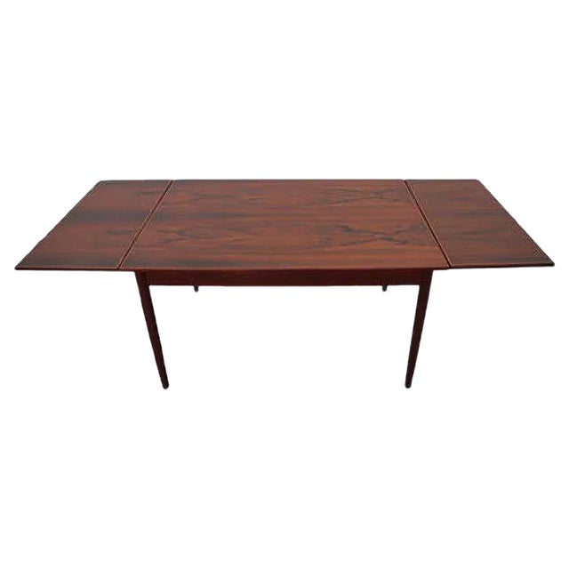 Mid-Century Danish Rosewood Extending Dining Table from Am Mobler For Sale