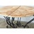 Cream Early 20th Century French Pair of Onyx & Iron Demilune Consoles For Sale - Image 8 of 13