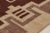 Art Deco Contemporary Art Deco Style Wool Rug in Chocolate Brown by Rug & Kilim, India For Sale - Image 3 of 10