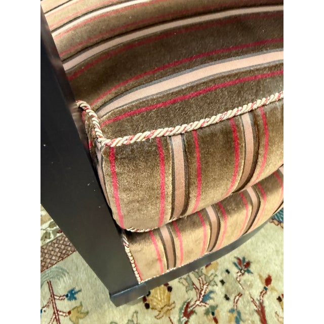 Brown Donghia Lounge Armchair For Sale - Image 8 of 12