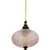 Blown Murano Glass and Brass Pendant Lamp, 2000 For Sale - Image 4 of 9