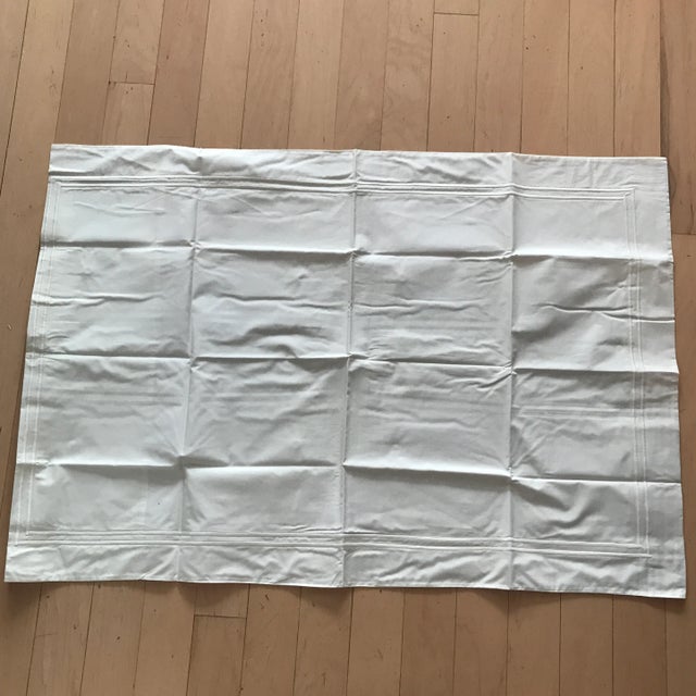 Sferra Grande Hotel Ivory King Sham Pillow Case For Sale - Image 11 of 11