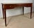 Elegant Early 20th Century Writing Desk With Brass Details and Three Drawers For Sale - Image 4 of 14