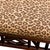 1980s Vintage Tommy Bahama Chinese Chippendale Bamboo Side Chair, Reupholstered in Kravet “Wild Thing” For Sale - Image 5 of 7