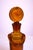 Vintage Swedish Amber Figural Art Glass Decanter by Erik Höglund for Boda, 1950s For Sale - Image 6 of 8