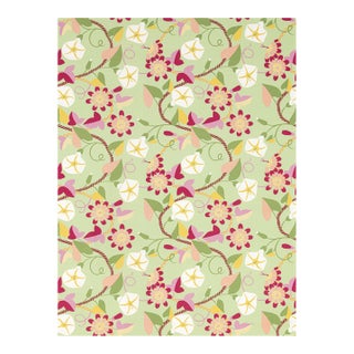 The House of Scalamandré Morning Glory Fabric, Meadow For Sale