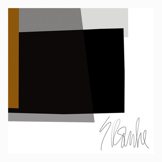 Not Yet Made - Made To Order Red and Caramel Collage Fine Art Print 30" X 40" by Liz Roache For Sale - Image 5 of 6