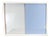 Kitchen Wall Cabinet with Blue-Grey Fronts, 1960s For Sale