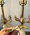 1950s Alabaster Balustraude Gilt Tole Flower Table Lamp - a Pair For Sale In Portland, OR - Image 6 of 7