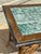 Wood British Colonial Antique Tile Top Bamboo Table For Sale - Image 7 of 8
