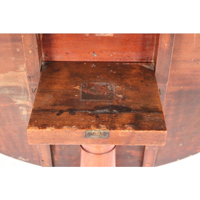 George III Mahogany Tilt Top Table For Sale - Image 12 of 12
