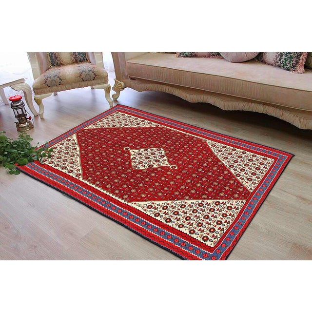 Pasargad DC Multi Color Persian Kilim Rug For Sale - Image 4 of 4