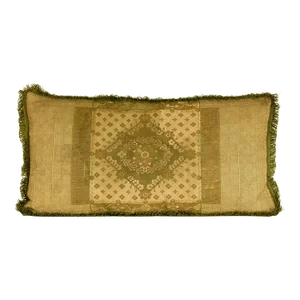 Empire Cushion Gold Thread Embroidery and Silk19th Century Napoleonic French Bobbin Lace Throw Pillow Tariff Free Delivery