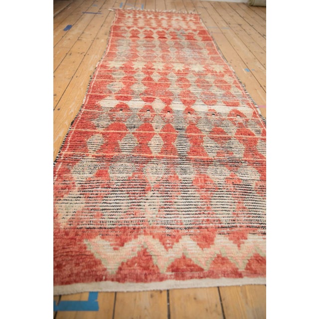 Moroccan Vintage Moroccan Rug Runner - 3'6" X 11' For Sale - Image 3 of 12