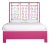 Ohana Bed Queen - Bright Pink For Sale