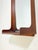 1960s C. 1960s Mid-Century Wall Mirror in Walnut With Shelf For Sale - Image 5 of 6