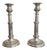 Antique Regency Telescopic Sheffield Plated Candlesticks, 1830, Set of 2 For Sale