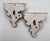 Sculpture Materials 1980s Italian Baroque French Rococo Gold Gilt Plaster Wall Brackets - a Pair For Sale - Image 7 of 11