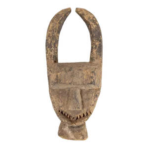20th Century African Carved Decorative Wood Tribal Demon or Devil