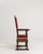 Renaissance Throne With Red Velvet Upholstery For Sale - Image 9 of 13