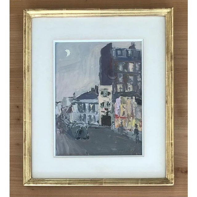 Paul Mathey, Demi Lune, Watercolor on Paper, Framed For Sale - Image 9 of 9