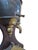 1920s Vintage Wall-Mounted Brass and Wood Washbasin with Cross, 1920 For Sale - Image 5 of 11