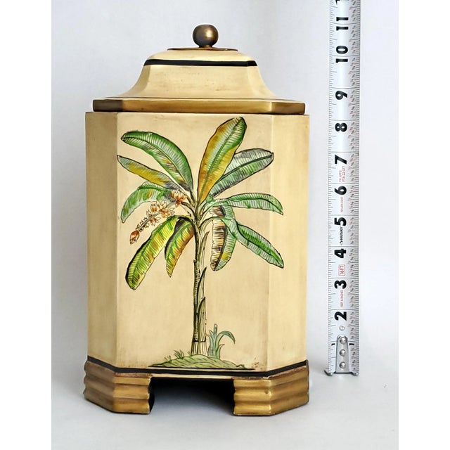 Nautical Box Palm Trees For Sale - Image 3 of 11